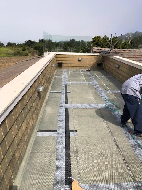 View of Residential Deck Leak Repairs - Before & After | Deck Resurfacing in ...